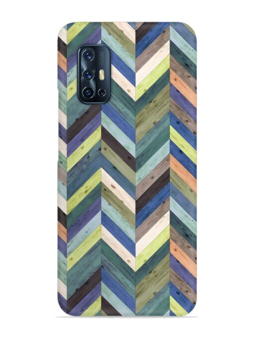 Chevron Random Color Snap Case for Vivo V17 Zapvi