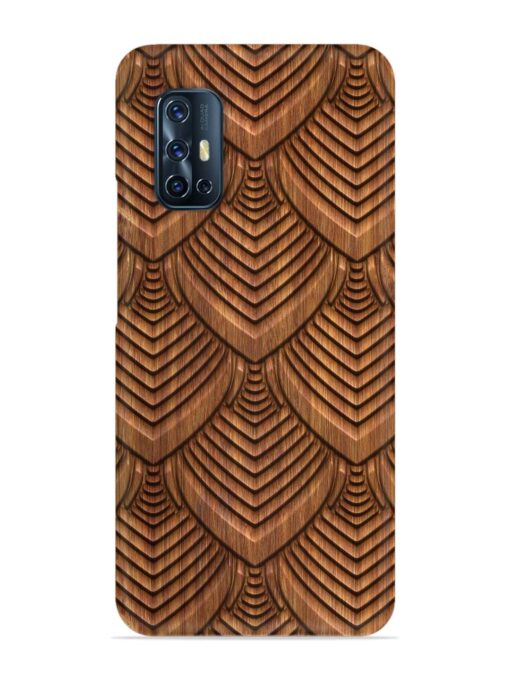 Carved Pattern On Snap Case for Vivo V17 Zapvi