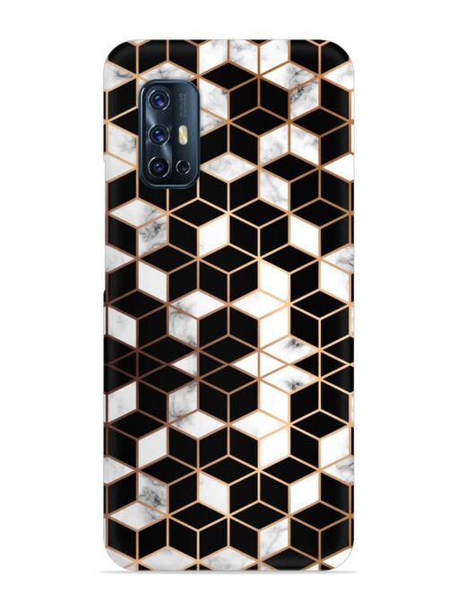 Vector Marble Texture Snap Case for Vivo V17 Zapvi