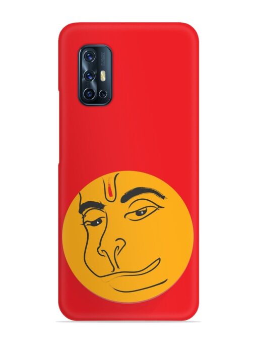 Lord Hanuman Vector Snap Case for Vivo V17 Zapvi