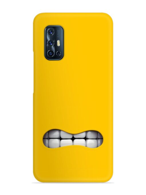 Mouth Character On Snap Case for Vivo V17 Zapvi