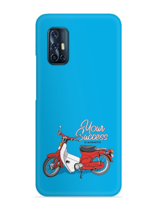 Motorcycles Image Vector Snap Case for Vivo V17 Zapvi