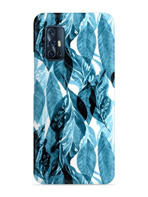 Leaves Pattern Jungle Snap Case for Vivo V17 Zapvi