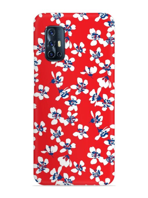 Hand Drawn Abstract Snap Case for Vivo V17 Zapvi