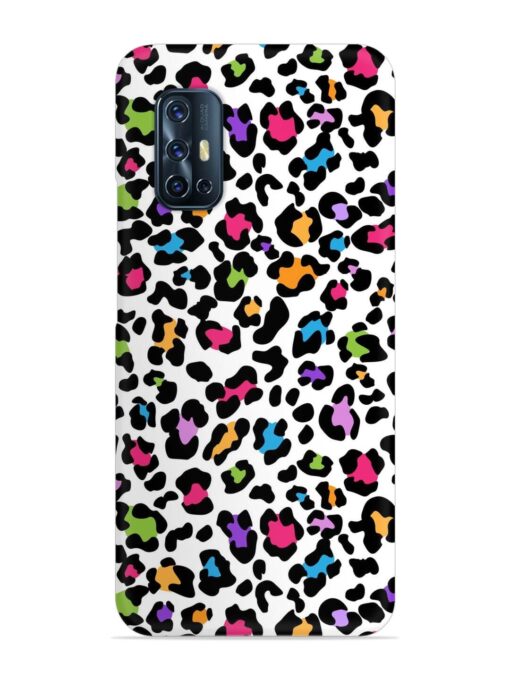 Seamless Leopard Pattern Snap Case for Vivo V17 Zapvi