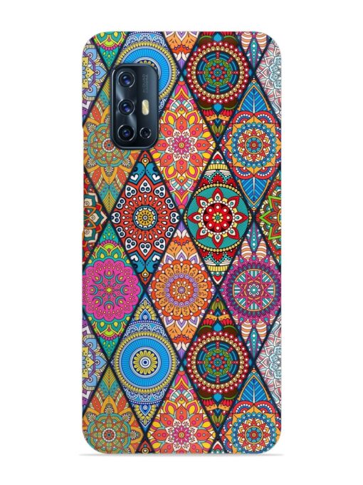 Seamless Tile Pattern Snap Case for Vivo V17 Zapvi