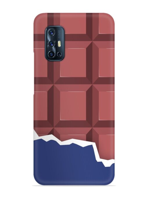 Chocolate Vector Art Snap Case for Vivo V17 Zapvi