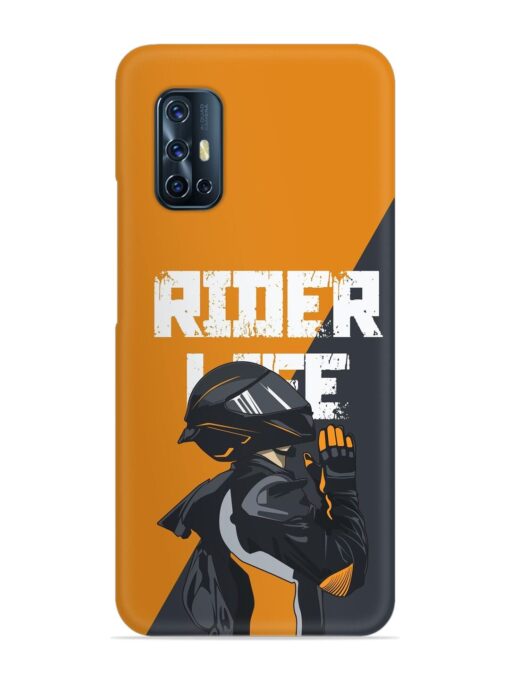 Rider Life Snap Case for Vivo V17 Zapvi