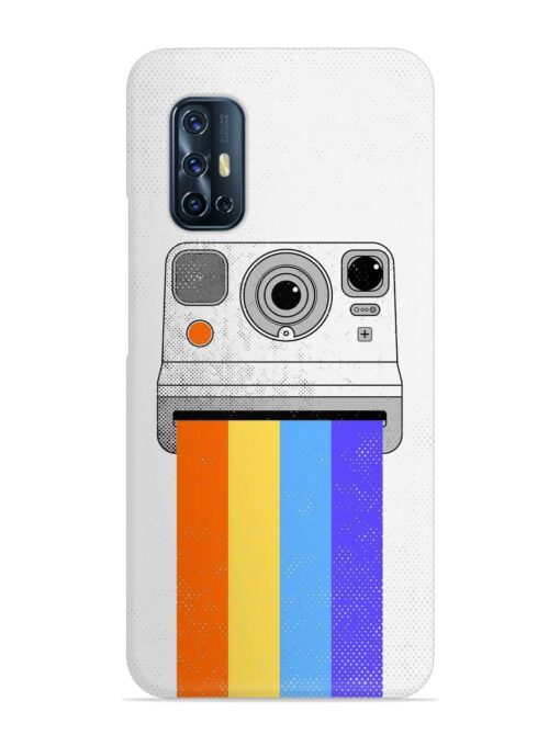 Retro Camera Art Snap Case for Vivo V17 Zapvi