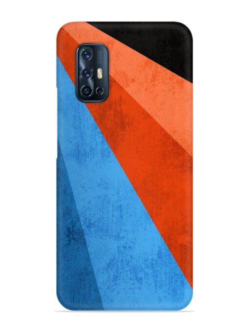 Modern Matte Abstract Snap Case for Vivo V17 Zapvi