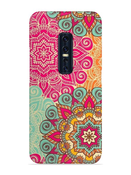 Mandala Seamless Snap Case for Vivo V17 Pro Zapvi