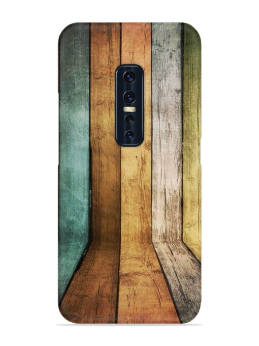 Wooden Realistic Art Snap Case for Vivo V17 Pro Zapvi