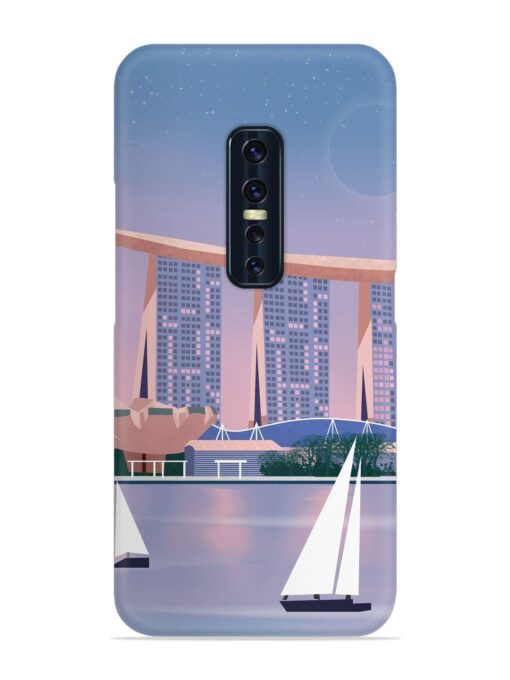 Singapore Scenery Architecture Snap Case for Vivo V17 Pro Zapvi