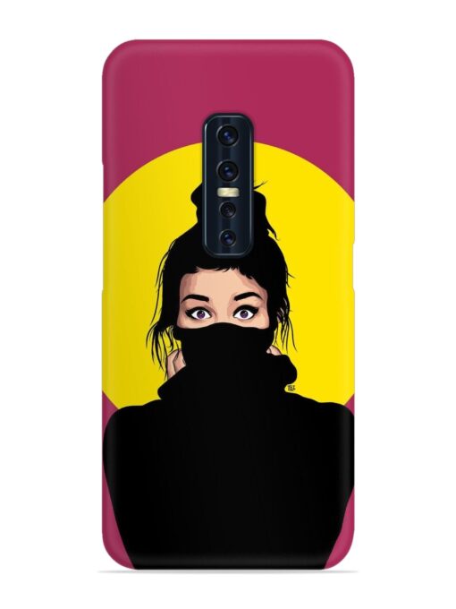 Girly Vector Snap Case for Vivo V17 Pro Zapvi