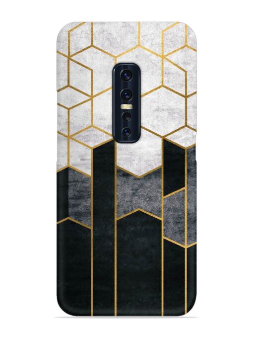 Cube Marble Art Snap Case for Vivo V17 Pro Zapvi