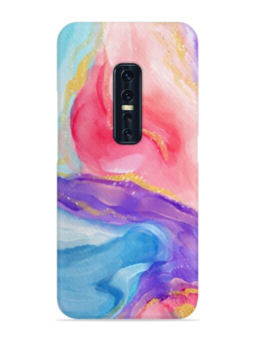 Watercolor Gradient Snap Case for Vivo V17 Pro Zapvi