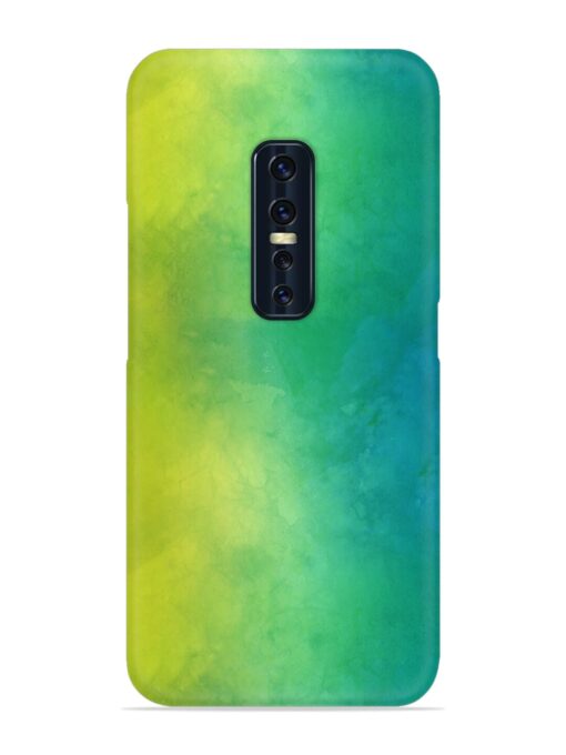 Yellow Green Gradient Snap Case for Vivo V17 Pro Zapvi