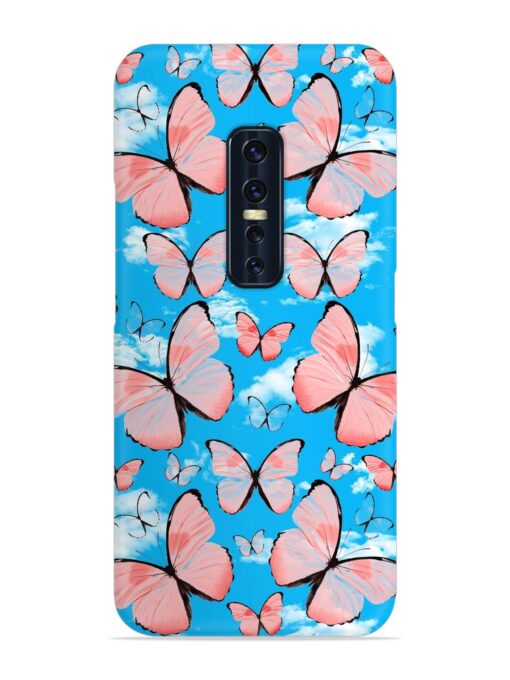 Seamless Pattern Tropical Snap Case for Vivo V17 Pro Zapvi