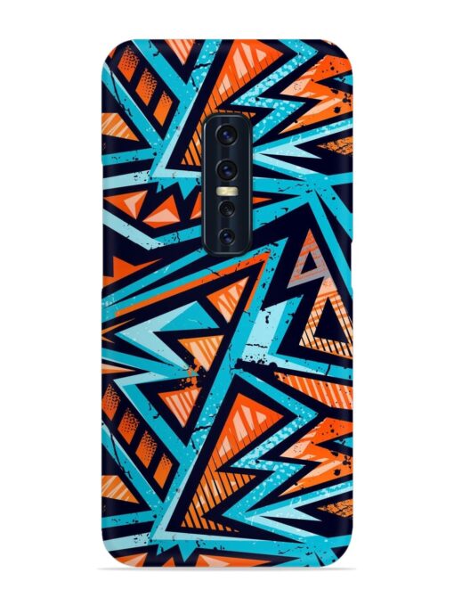 Abstract Seamless Grunge Snap Case for Vivo V17 Pro Zapvi