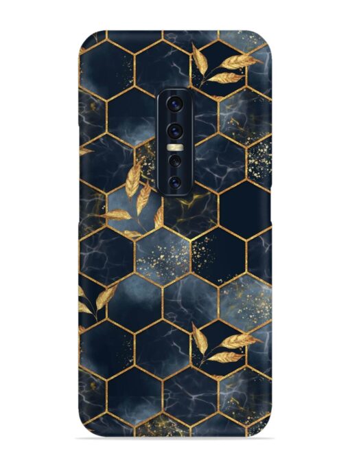 Marble Hexagon Seamless Snap Case for Vivo V17 Pro