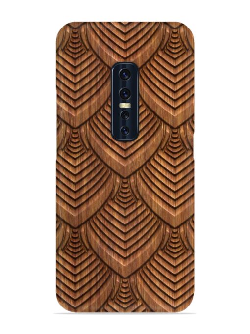 Carved Pattern On Snap Case for Vivo V17 Pro Zapvi