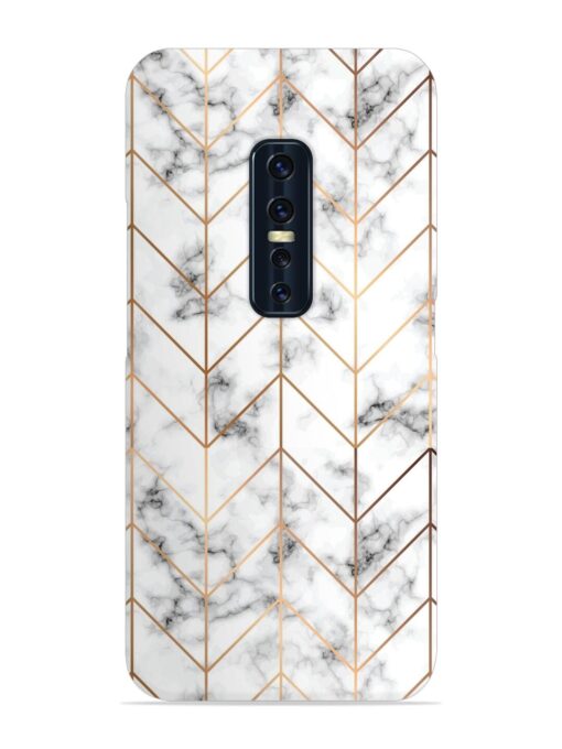 Vector Marble Texture Snap Case for Vivo V17 Pro Zapvi