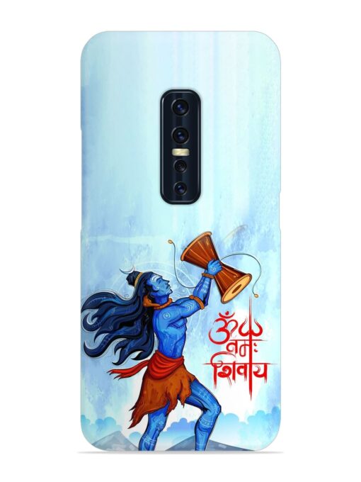 Illustration Lord Shiva Snap Case for Vivo V17 Pro