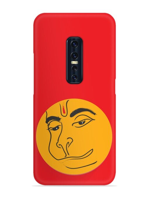 Lord Hanuman Vector Snap Case for Vivo V17 Pro Zapvi