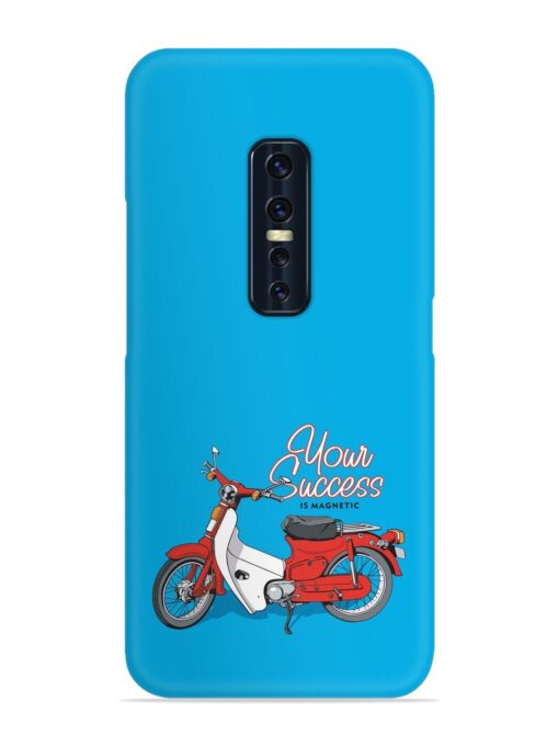 Motorcycles Image Vector Snap Case for Vivo V17 Pro Zapvi