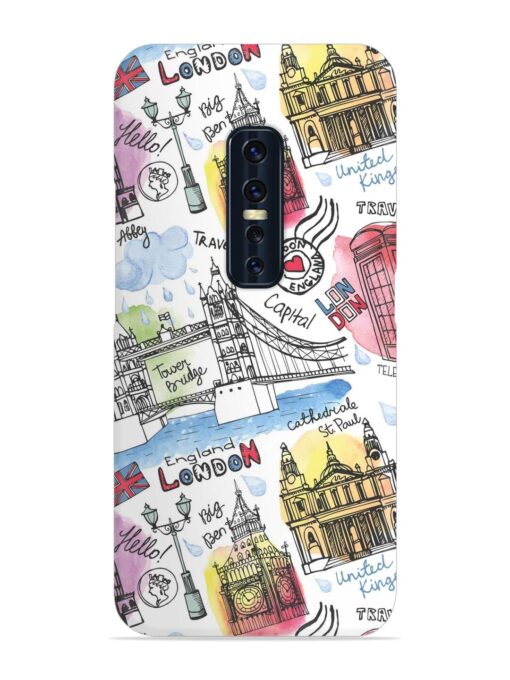 Vector London Landmark Snap Case for Vivo V17 Pro Zapvi