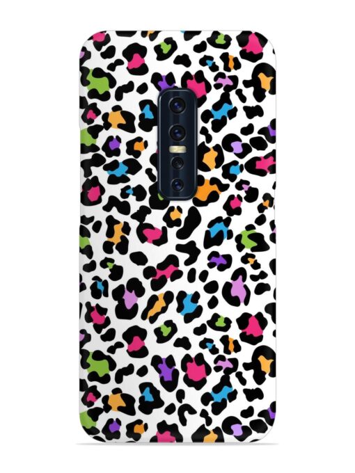 Seamless Leopard Pattern Snap Case for Vivo V17 Pro