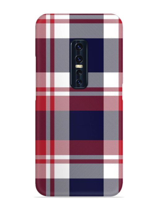 Classic Plaid Tartan Snap Case for Vivo V17 Pro Zapvi