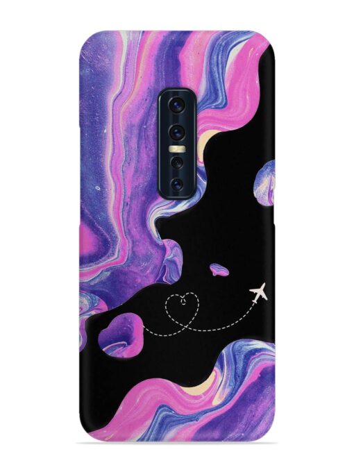 Glitter Art Snap Case for Vivo V17 Pro Zapvi