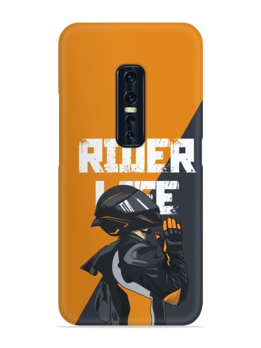 Rider Life Snap Case for Vivo V17 Pro Zapvi