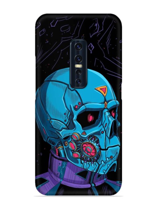 Skull Robo Vector Snap Case for Vivo V17 Pro