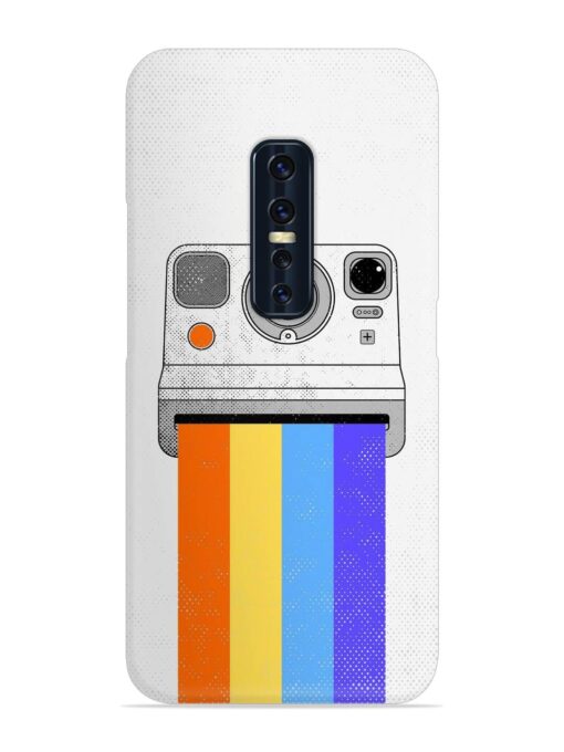 Retro Camera Art Snap Case for Vivo V17 Pro Zapvi