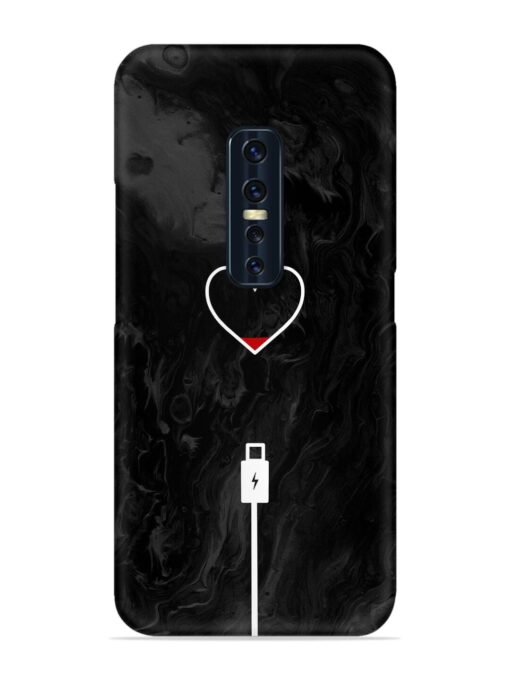 Heart Charging Vector Snap Case for Vivo V17 Pro Zapvi