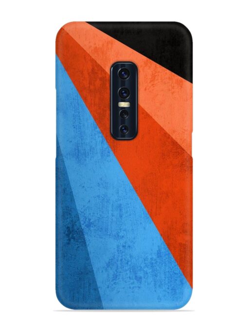 Modern Matte Abstract Snap Case for Vivo V17 Pro Zapvi