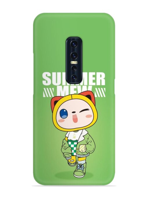 Summer Mew Snap Case for Vivo V17 Pro Zapvi