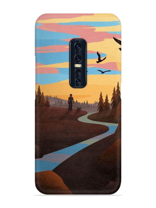 Natural Landscape Art Snap Case for Vivo V17 Pro Zapvi