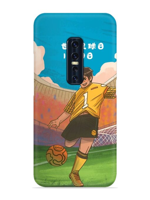 Soccer Kick Snap Case for Vivo V17 Pro Zapvi