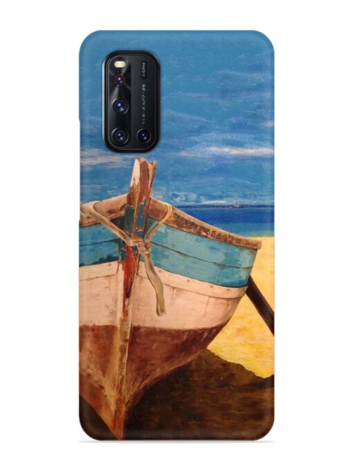 Canvas Painting Snap Case for Vivo V19