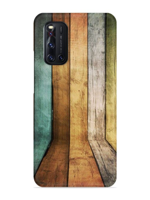 Wooden Realistic Art Snap Case for Vivo V19