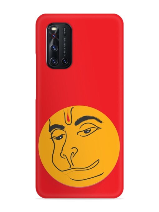 Lord Hanuman Vector Snap Case for Vivo V19 Zapvi