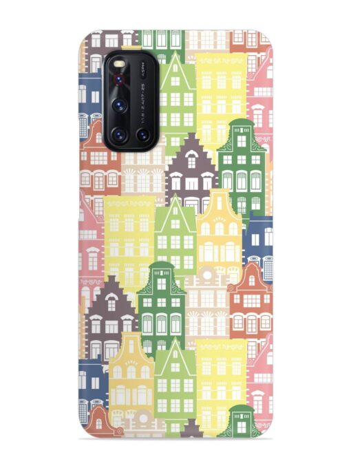 Seamless Shapes Pattern Snap Case for Vivo V19