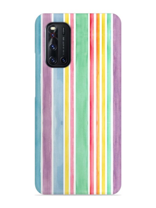 Hand Drawn Watercolor Snap Case for Vivo V19