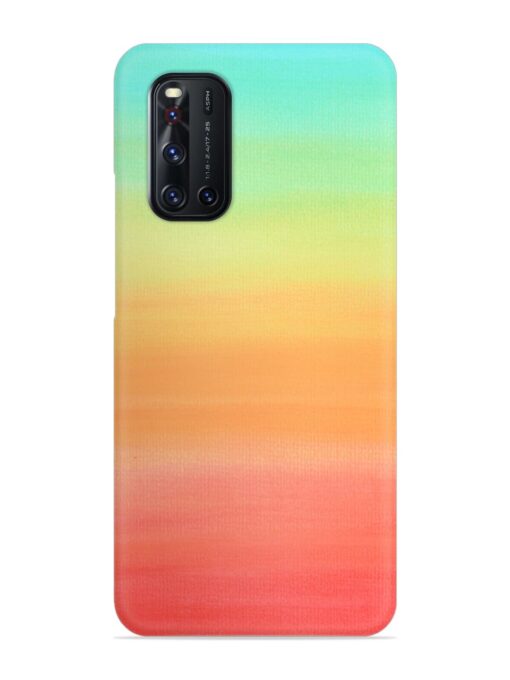 Background Sky Watercolor Snap Case for Vivo V19 Zapvi