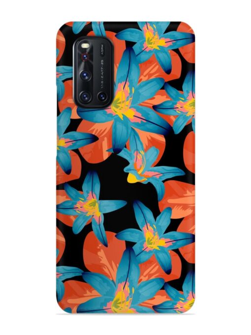 Philippine Flowers Seamless Snap Case for Vivo V19