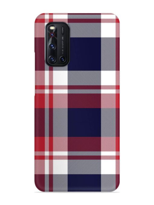 Classic Plaid Tartan Snap Case for Vivo V19