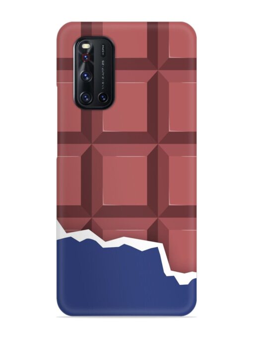 Chocolate Vector Art Snap Case for Vivo V19 Zapvi